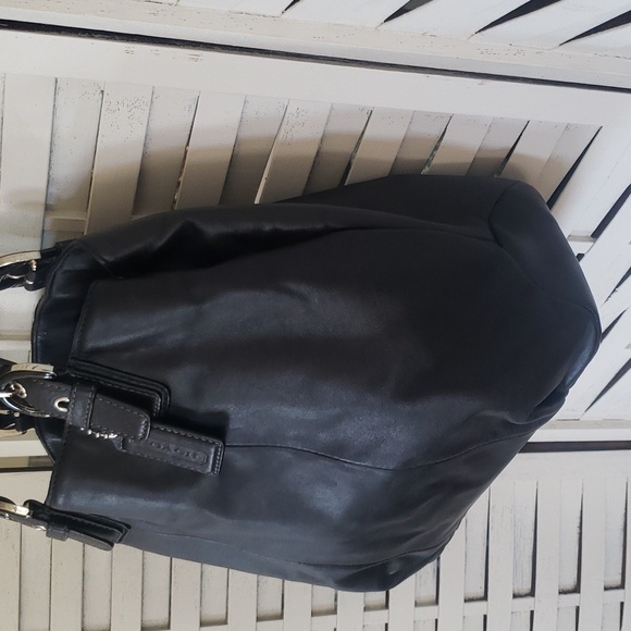 Coach blavk leather Soho shoulder tote bag - Picture 2 of 9